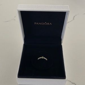 Pandora ring! Size 5! Comes with box!